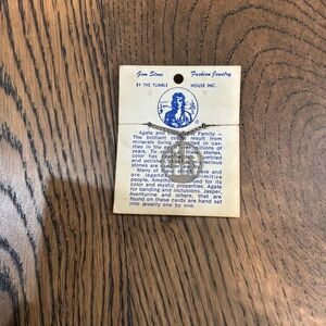 Gem Stone Fashion Jewelry Pendant Necklace